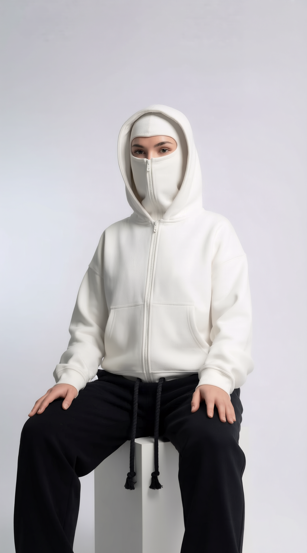 Sudadera Blanca