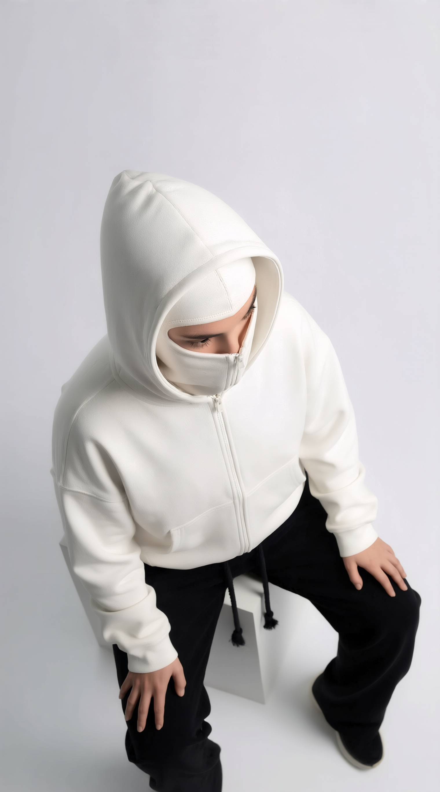 Sudadera Blanca